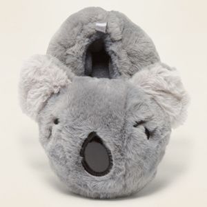 Like NEW Children's Gray Koala Slippers (M 9-10)